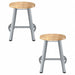 Butcherblock Stool 18 Stationary PK2