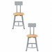 Butcherblock Stool Back 18 PK2