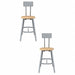 Butcherblock Stool Back 18-26 PK2