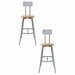 Butcherblock Stool Back 24-32 PK2