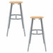 Butcherblock Stool 30-38 PK2