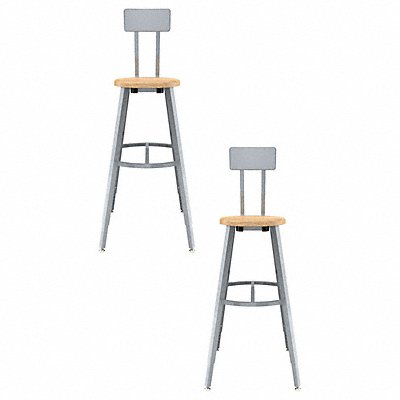 Butcherblock Stool Back 30-38 PK2