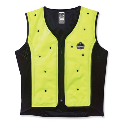 VEST,6685 COOLING,LIME,4X
