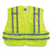 VEST,8244PSV LIME,3XL+