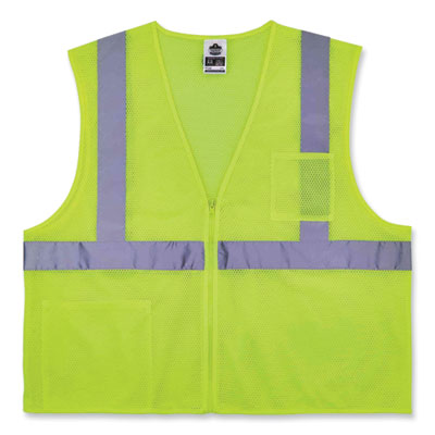 VEST,8256Z CLASS 2,LIME,S