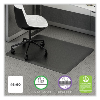 CHAIRMAT,SIT/STD,46X60,BK