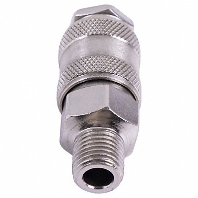 Coupling Steel 1/4 in Hose Fitting