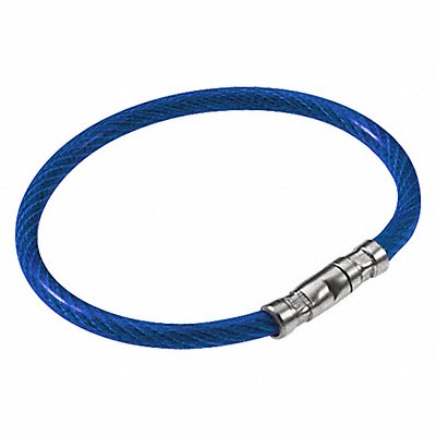 Twisty Key Ring Blue PK5