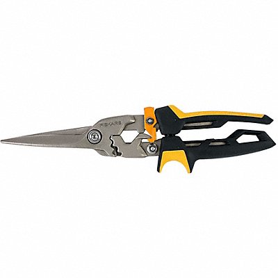 Aviation Snip Ergonomic Serrated 18 ga