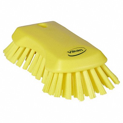 Scrub Brush Yellow 9-1/8 Overall L