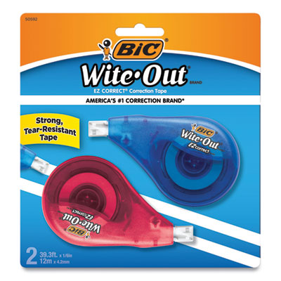 TAPE,CORRECTION,2PK,WHT