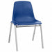 Shell Stacking Chair Poly Blue PK4