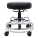 STOOL,UTILITY,SWIVEL,,BK