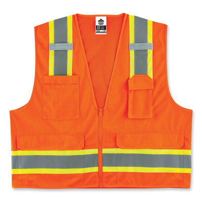 VEST,8248Z CLAS 2,OR,L/XL