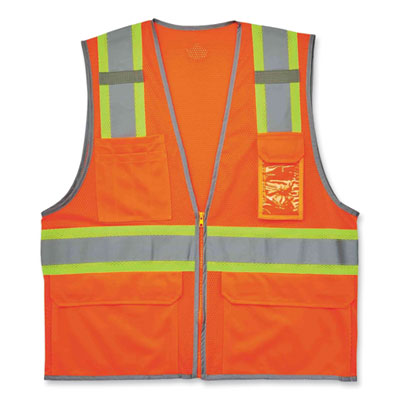 VEST,8246Z CLAS 2,OR,4/5X