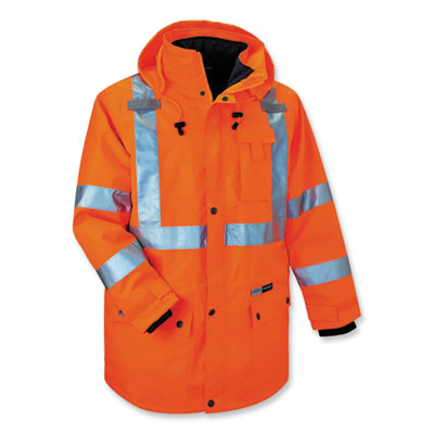 JACKET,8385 CLASS 3,OR,M