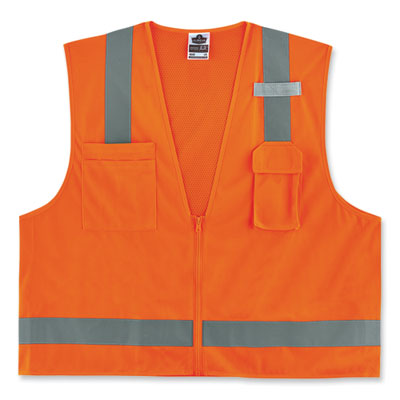 VEST,8249Z-S CLSS 2,OR,S