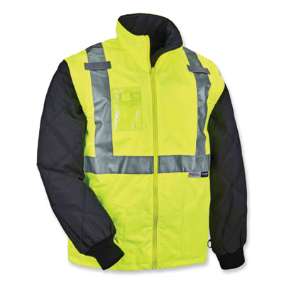 JACKET,8287 HI-VIS,LIM,3X