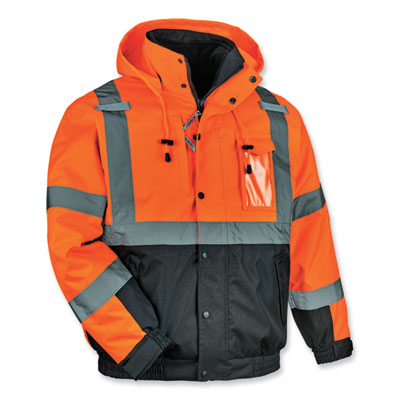 JACKET,8381 HI-VIS,OR,XL