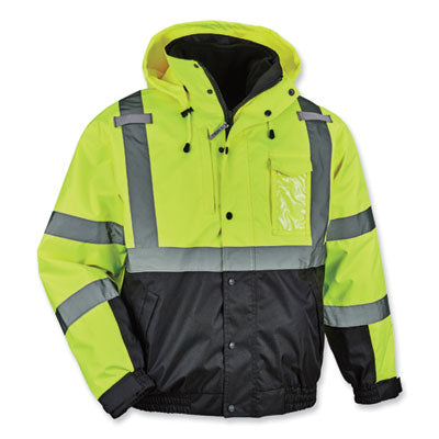 JACKET,8381 HI-VIS,LIME,M