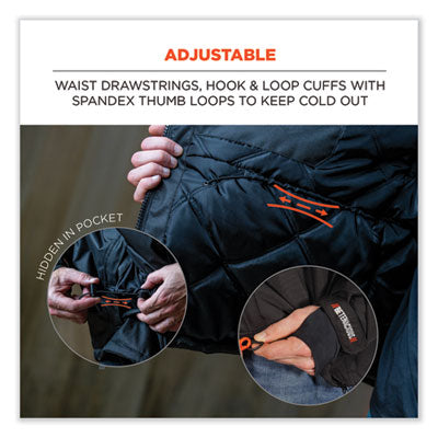 JACKET,6466 THERMAL,BK,L