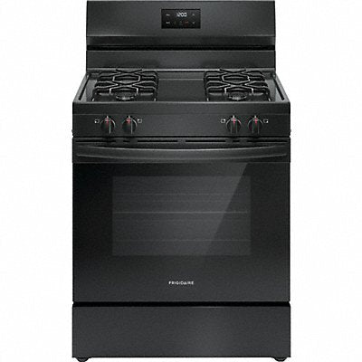 Gas Oven Range Black