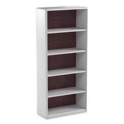 BOOKCASE 5 SHELF GREY