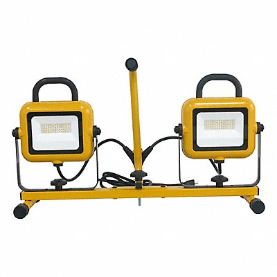 Free-Standing Temporary Job Site Lights