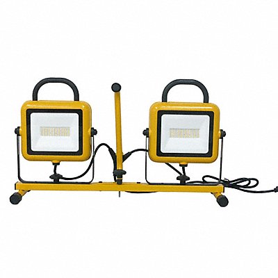 Free-Standing Temporary Job Site Lights