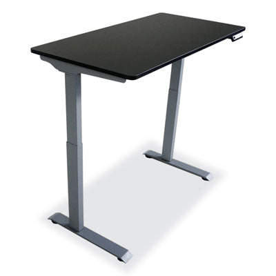 DESK,4' ELECTRIC STAND,BK