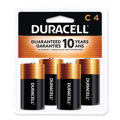 BATTERY,C,ALKALINE,4/PK