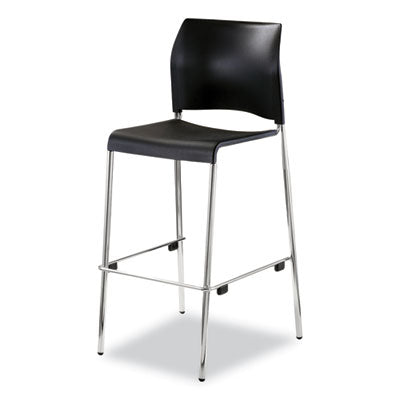 STOOL,POLY,31"H,BK