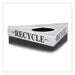 WASTEBASKET,TRI LID RE