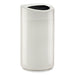 WASTEBASKET,MED OVAL,WH