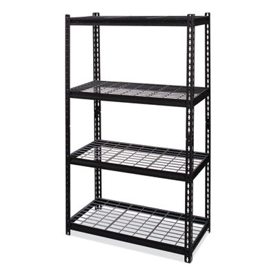 SHELVING,2300,4 SHLF,W,BK