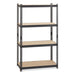 SHELVING,2300,4 SHLF,R,BK