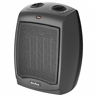 Portable Electric Heater Gray 1500 W