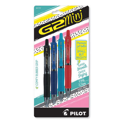 PEN,G2-7 MINI 4PK AST