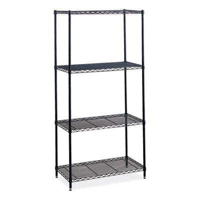 SHELVING,WIRE,36X18,BL