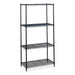 SHELVING,WIRE,36X18,BL