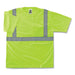 SHIRT,8289 CLASS 2,LIME,L