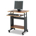 WORKSTATION,ADJ 28",CY/BK