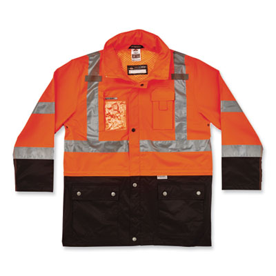 JACKET,8386 HI-VIS,OR,XL