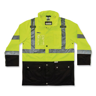 JACKET,8386 HI-VIS,LIM,5X