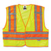 VEST,8245PSV LIME,S/M