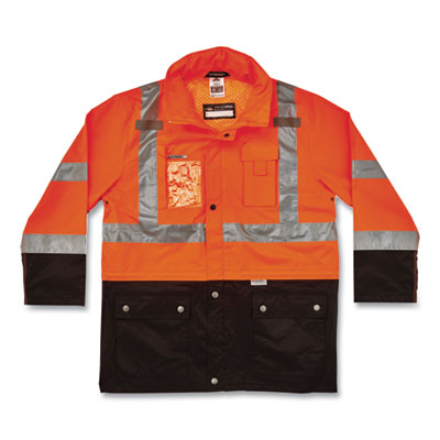 JACKET,8386 HI-VIS,OR,M