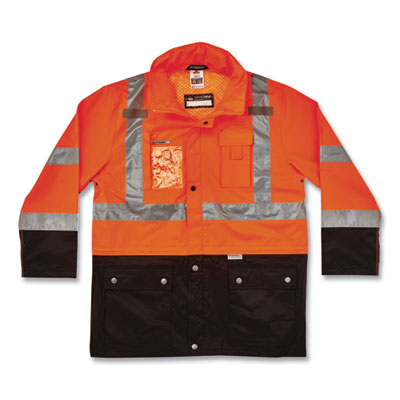 JACKET,8386 HI-VIS,OR,L
