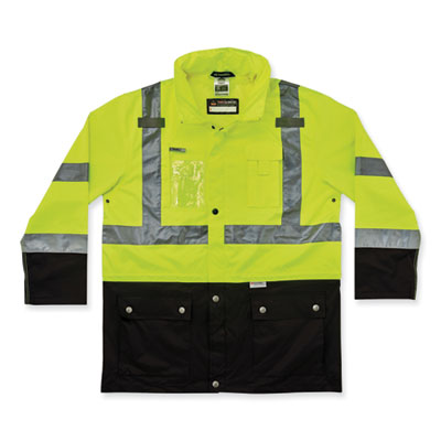 JACKET,8386 HI-VIS,LIM,3X