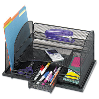 ORGANIZER,DESKTOP MESH,BK