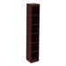 BOOKCASE,NARROW 6-TIE,MAH